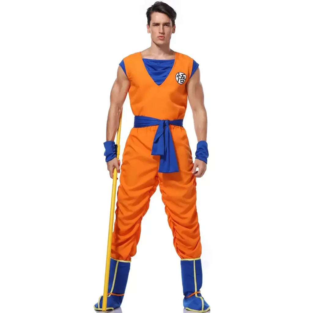 2025 traje cosplay goku super saiyan cosplay uomini adultos tute anime costumi di carnevale di halloween