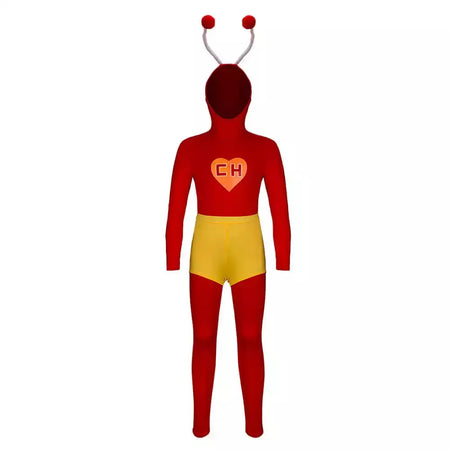 Crianças el chapulin colorado cosplay traje personagem de tv o gafanhoto vermelho fantasia vestido roupas de halloween