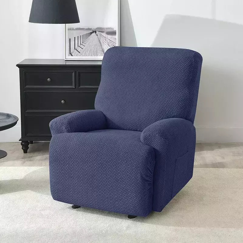 Jacquard Stretch Reclinável Sofá Covers, Poltrona elástica Split, Capa de cadeira antiderrapante, Cadeiras Lazy Boy, Slipcovers para sala de estar