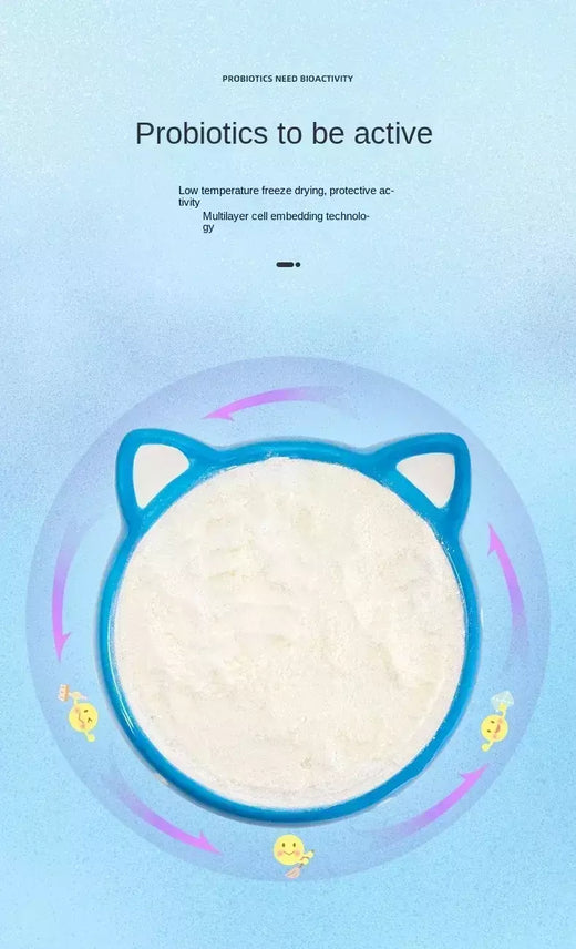 Probióticos para cães, gatos, animais de estimação, condicionamento, tesouro gastrointestinal para melhorar a diarreia, vomitando e diarreia 50g