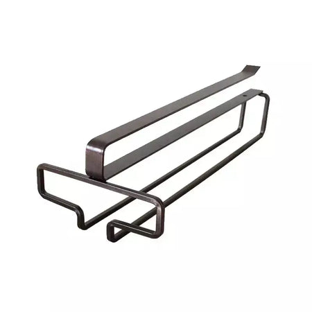 Suporte de vidro de vinho de metal sem perfuração - Rack de taças para armazenamento sob o armário Organização de cozinha Suprimentos de armazenamento de cozinha/bar