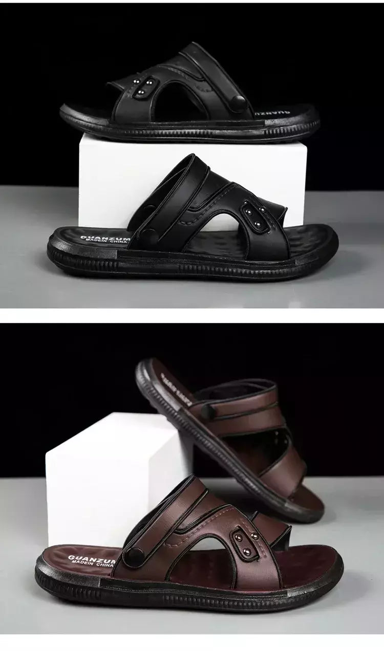 Sandália macia masculina, chinelos de luxo, chinelos de sala de estar masculino, sapatos para passear em casa, adulto, 2024