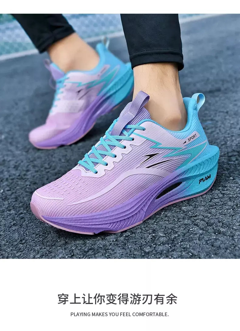 Sapatos esportivos de alta qualidade para homens plataforma casual tênis de corrida treinador respirável caminhada sapatos de basquete feminino confortável