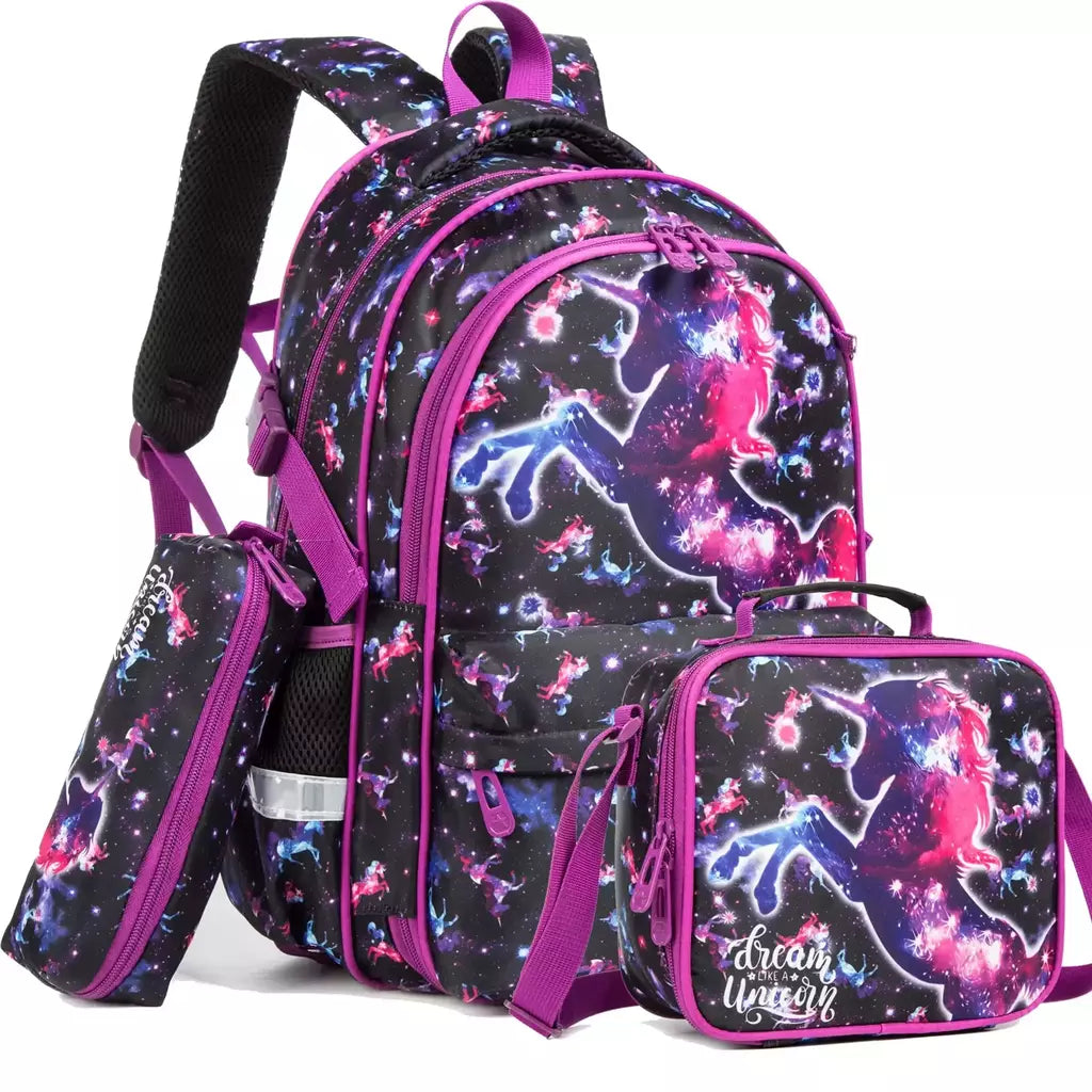 Bikab-Mochila Astronauta para Meninos, Mochilas Escolares, Bookbag para Crianças, Dinossauros, Kawaii, Novo Estilo