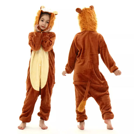 Miniso Cosplay Costumes para crianças, pijama animal, ponto, dinossauro, panda, unicórnio, kigurumi, halloween, meninos, meninas, crianças