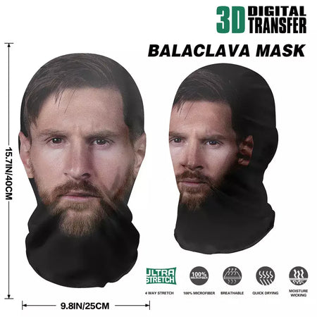 Máscara facial completa celebridade bola-jogo estrela máscara facial simulação kanye shiesty malha máscara para homens fontes de festa cosplay adereços novel