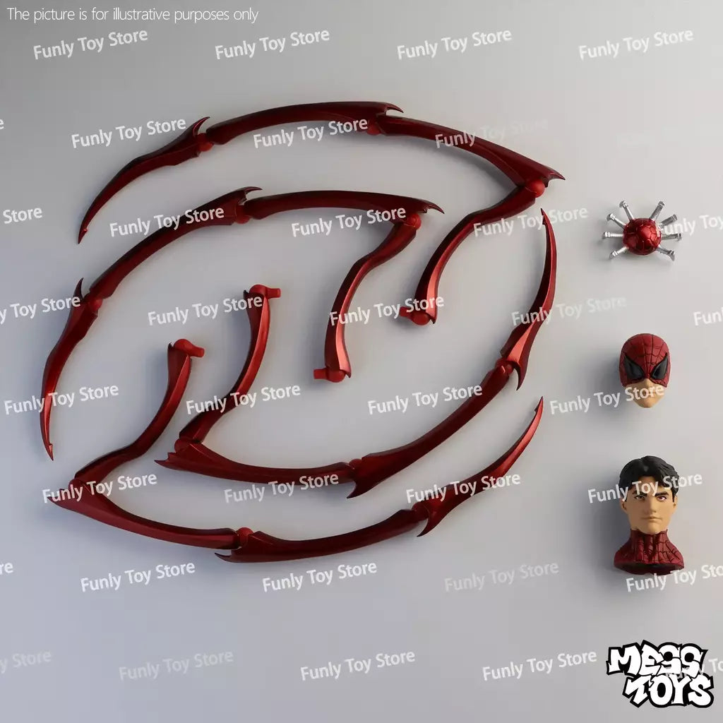 Em estoque brinquedos bagunça superior homem aranha médico polvo peter parker messtoys homem aranha vizinho anime figura de ação presentes brinquedos