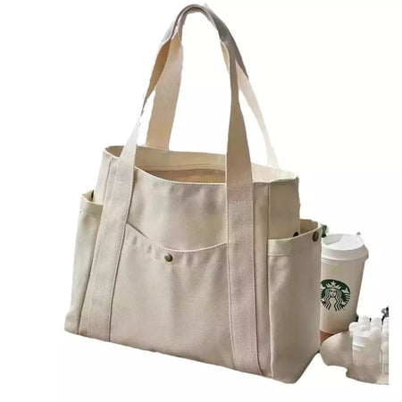 Estilo preppy bolsa de ombro unissex grande capacidade bolsa casual versátil sólida bolsa de lona estudante viajando zíper saco quadrado