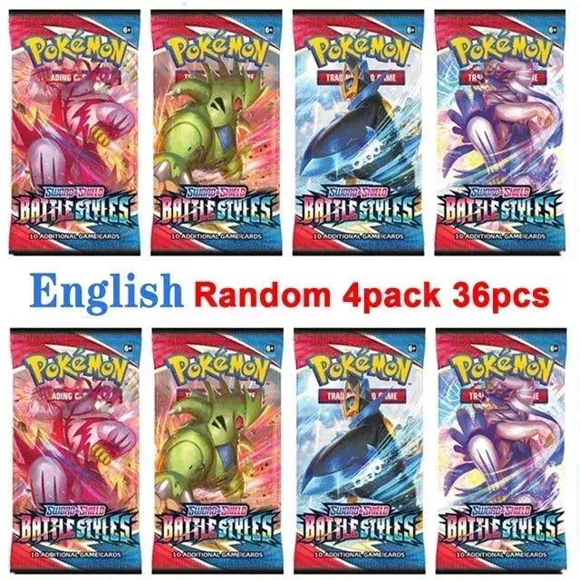 Novo 36/40 pçs caixa pokemon cartão escarlate & violeta evoluções prismáticas inglês impulsionador batalha carte negociação cartões de coleção presentes