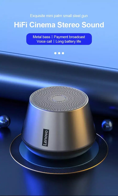 Escolha lenovo k3 pro reprodutor de áudio alto-falante 5.0 portátil bluetooth alto-falante estéreo surround sem fio bluetooth alto-falantes