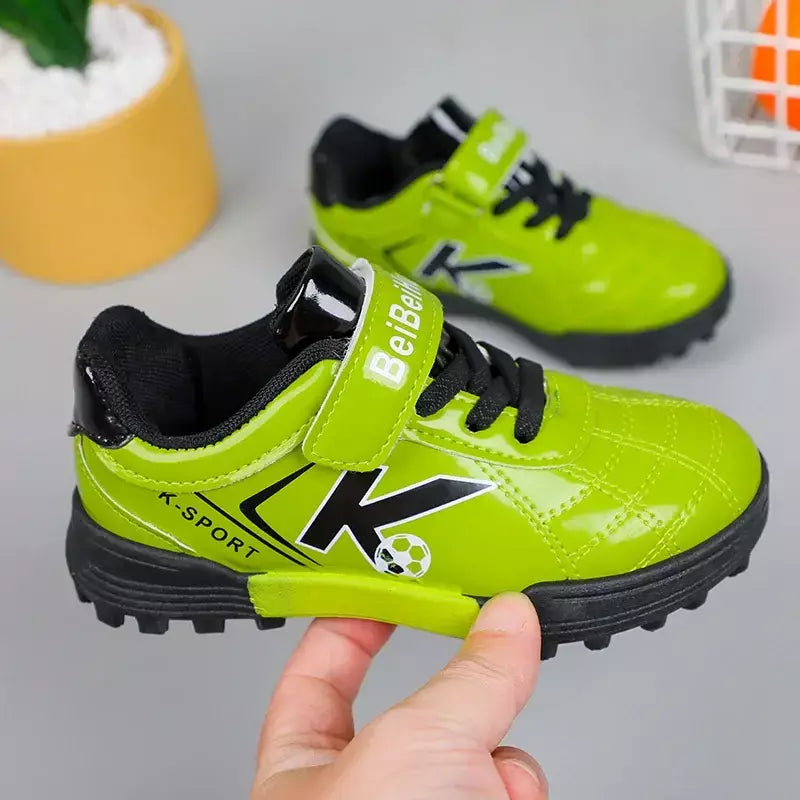 Chuteiras de futebol para crianças 2024 novas crianças chuteiras de futebol moda sapatos de futebol de solo firme