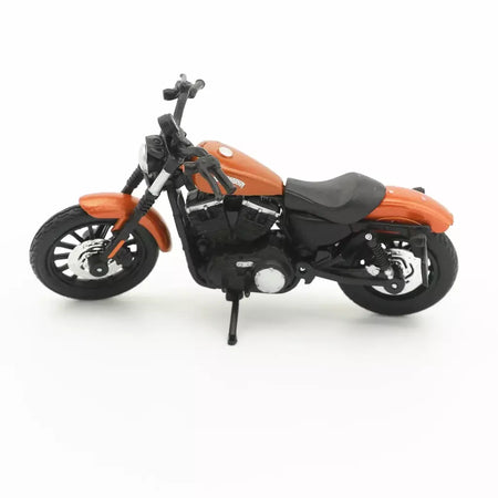Maisto 1:18 harley davidson sportster ferro 883 liga clássico modelo da motocicleta diecast metal motocicleta modelo crianças brinquedos presente