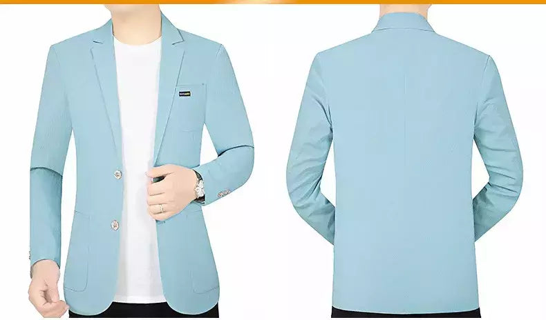 Blazers de negócios finos e respiráveis masculinos, casacos casuais, jaquetas de secagem rápida masculinas, alta qualidade, 4XL, verão, novo