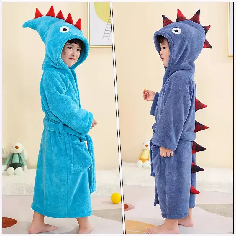 Roupão de Banho Criança, Robe Banho Infantil Absorvente Macio, Roupa Banho Bebé, Toalha com Capuz Infantil, Artigos Banheiro, Roupão Praia Piscina Menino Menina, Pijama Lar
