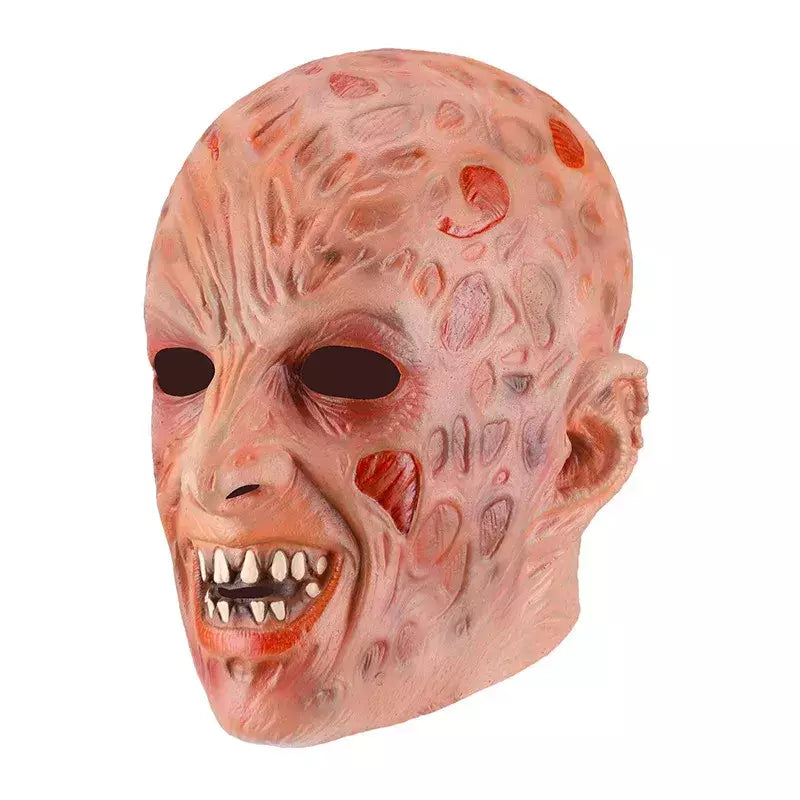 Assassinos jason máscara chapéu garras freddy krueger filmes de terror assustador látex chapelaria cosplay para emulsão para trajes de festa de halloween