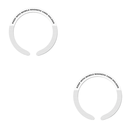 Anel de placa magnética universal, adesivo de metal para celular, suporte para carregador sem fio, folha de placa de metal para suporte magnético para carro