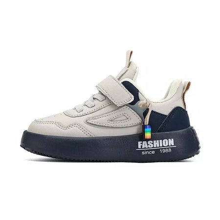 Meninos tenis tênis crianças sapatos moda de luxo couro crianças casual tênis plataforma sapatos esportivos para menino 4 a 12 anos