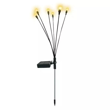 Luzes solares ao ar livre led solar cogumelo gramado luzes à prova dwaterproof água festa quintal pátio caminho lâmpada medusa para decoração de jardim