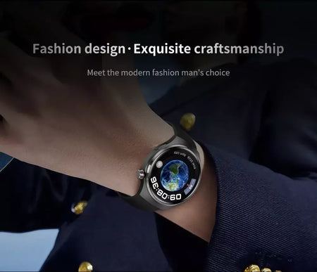 Xiaomi relógio inteligente masculino ms. nfc gps 360*360 1.52amoled hd screentracker bússola bluetoothcall ip68 esporte freqüência cardíaca smartwatch