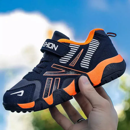 Crianças meninos sapatos escola esportes moda couro para crianças tênis casuais menino correndo andando sapato ao ar livre