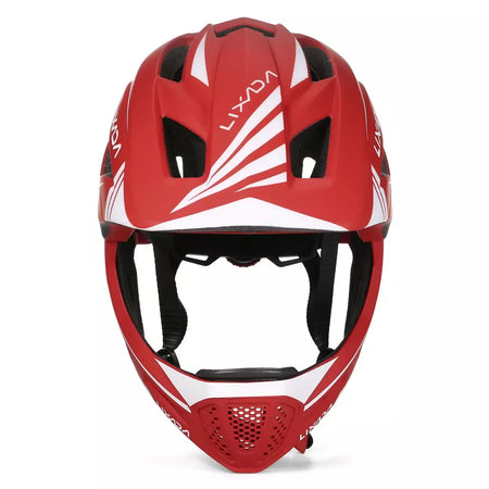 Lixada crianças 2-em-1 destacável capacete facial completo crianças esportes capacete de segurança da bicicleta equipamentos de proteção crianças capacete de ciclismo