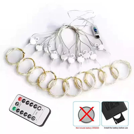 6x3m/3x3m grinalda na cortina festão de alimentação usb (com controle remoto) guirlanda de ano novo luzes led decoração de natal