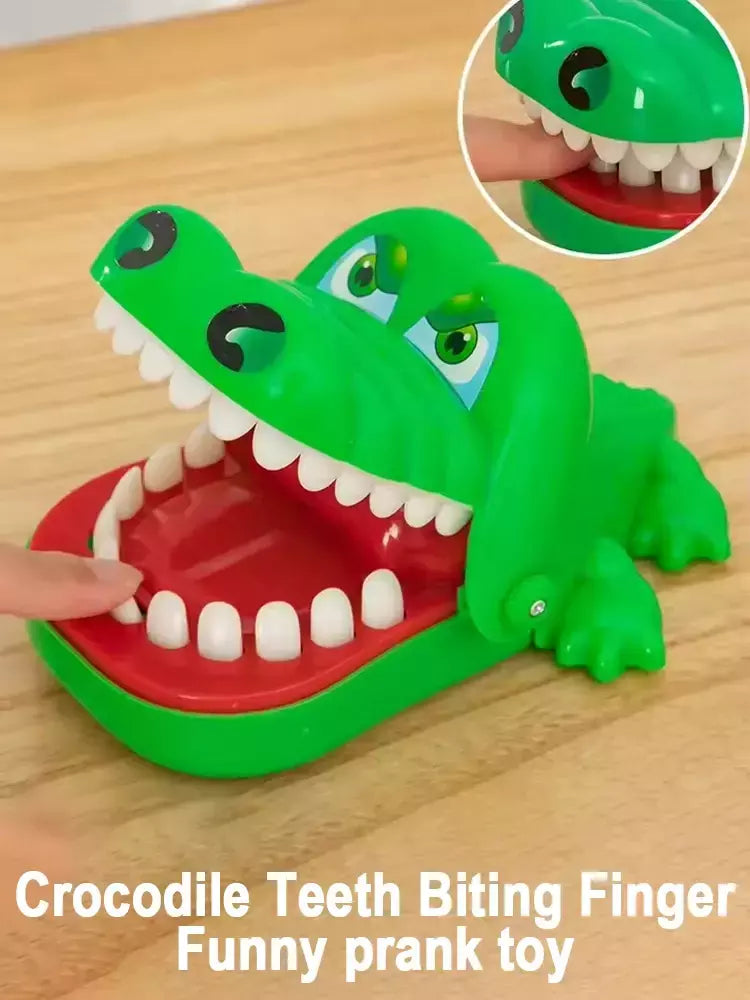 Crocodilo dentes brinquedos para crianças, Jacaré mordendo dedo, Jogos de dentista, Jokes Game of Luck Prank, Funny Holiday Party, Jogos de família