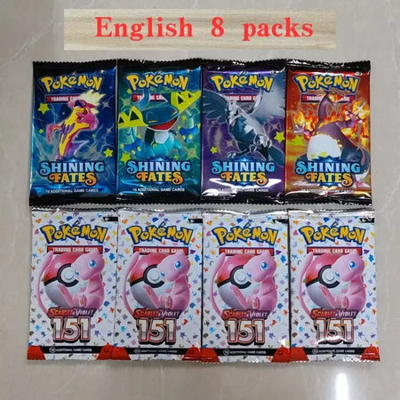 Evolutions prismáticas 360 peças cartão pokemon viagem juntos coroa stellar 151 ultra prisma inglês impulsionador cartão de transação de batalha