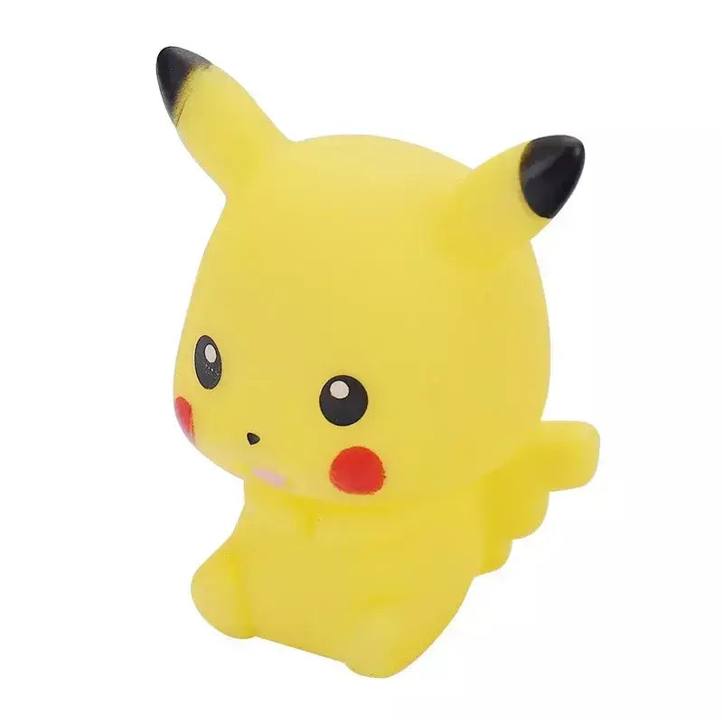Pokemon pikachu figuras banheiro banho chuveiro do bebê crianças jogar brinquedos de banho de água para crianças aspersão chuveiro natação brinquedos de água