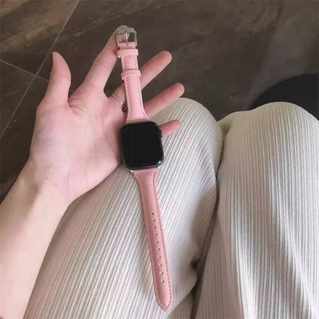 Pulseira de couro para Apple Watch, Banda, Pulseira, Ultra 9, 7, SE, 3, 4, 6, 8, 44mm, 40mm, 41mm, 42mm, 38 milímetros, 49 milímetros, 44 milímetros, 45 milímetros
