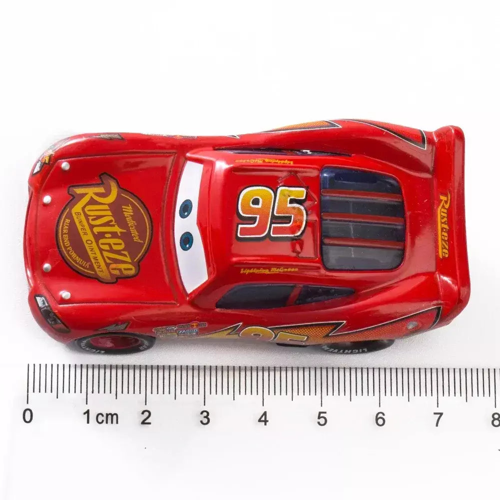 12 pçs disney pixar carros caixa de presente metal diecast relâmpago mcqueen modelo carro brinquedo jackson tio caminhão menino brinquedos aniversário