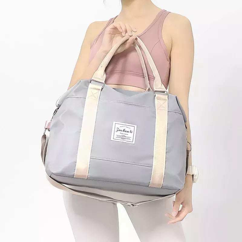 2024 novo saco de fitness moda saco de bagagem dos homens casual grande capacidade bolsa esportiva armazenamento de viagem saco de bagagem simples saco com zíper