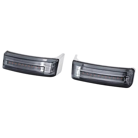 Alforje led para motocicleta, lâmpada de giro, luzes de freio para harley touring road king 97-2022 electra street glide cvo limitado