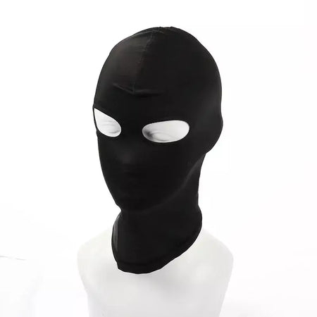 Balaclava elástica unissex padrão sem costura capuzes fetiche para halloween cosplay festa chapéu tático máscara facial jogos