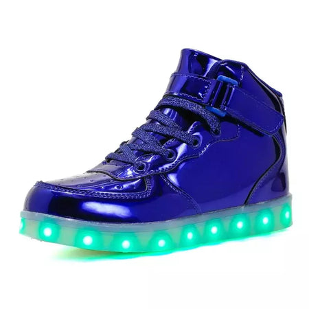 Tamanho 25-46 led sapatos com luzes brilhantes led chinelos para crianças & adulto feminino tenis para crianças meninos meninas sapatilhas luminosas