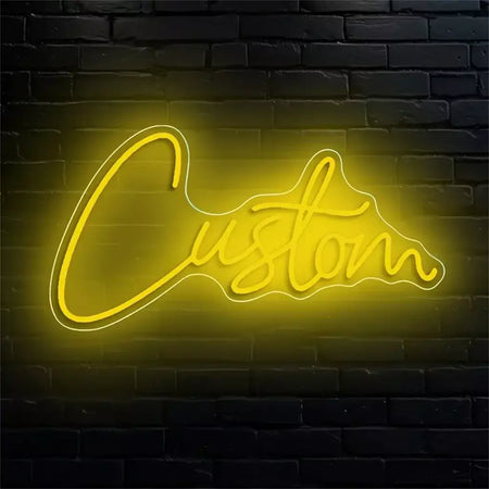Nome personalizado sinal de néon festa de aniversário do bebê presente quarto do miúdo decoração da parede casa led nome sinal dormitório decoração presentes personalizados para ela