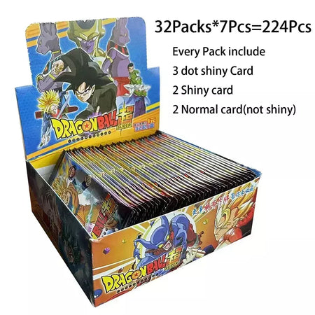 Cartão brilhante Dragon Ball Super Saiyan Goku 2025 - Série de autógrafos assinados Son Goku, cartão comercial colecionável clássico para adultos