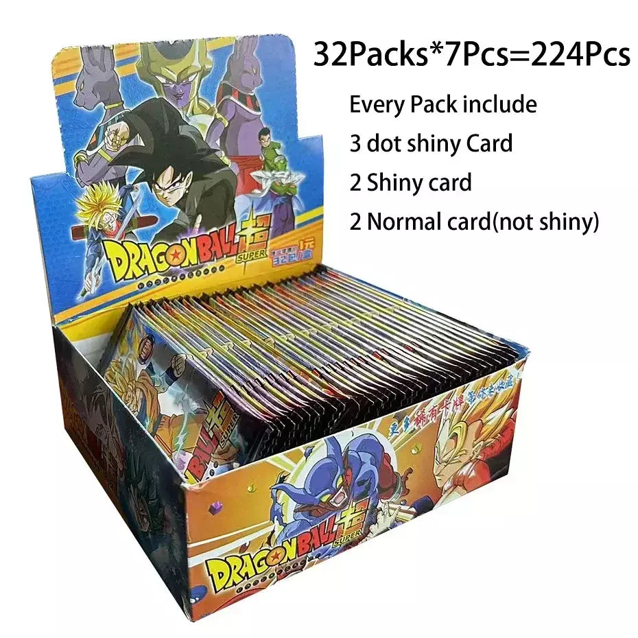 Cartão brilhante Dragon Ball Super Saiyan Goku 2025 - Série de autógrafos assinados Son Goku, cartão comercial colecionável clássico para adultos