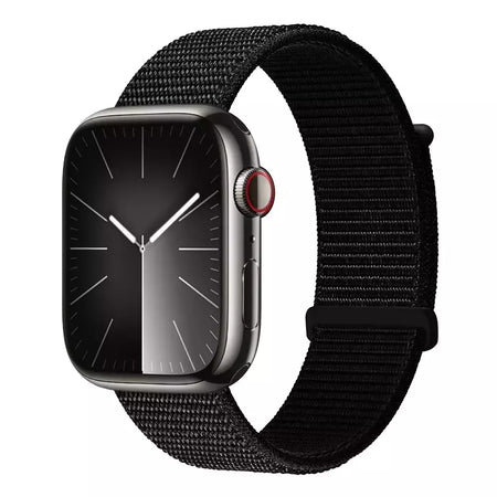 Pulseira de Nylon Respirável para Apple Watch, Alça de Substituição, Ultra 2 1, 49mm, Série 9, 8, 7, 6, 5, 4, 3, SE, 44mm, 45mm, 41 milímetros, 44 milímetros