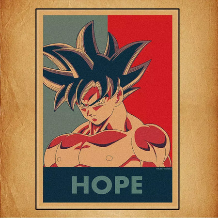 Japonês em torno do anime retro dragon ball cartaz goku gohan vegeta piccolo friza pintura em tela impressão arte da parede presente das crianças