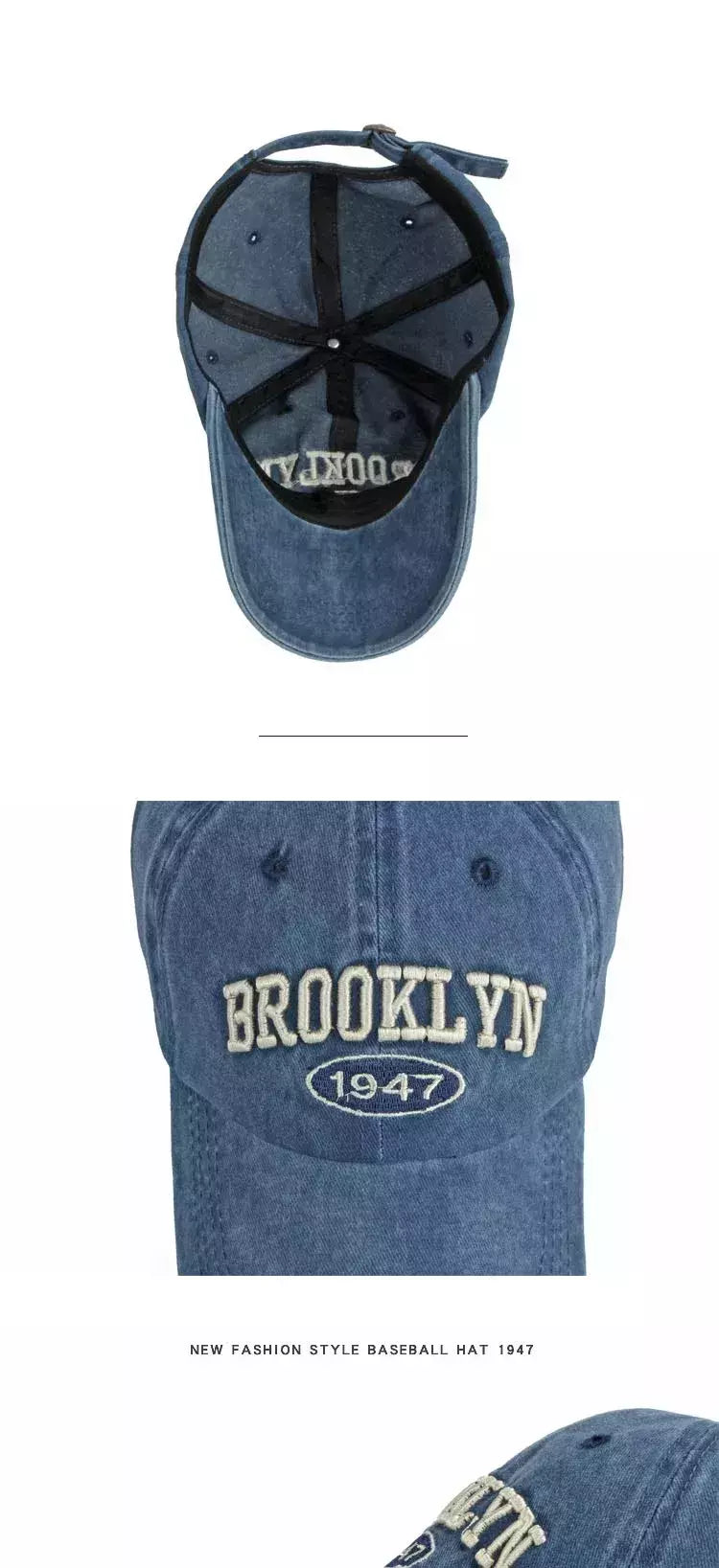 Boné de beisebol para quatro temporadas masculino e feminino, casual retrô lavado de algodão, bordado snapback, proteção solar unissex, verão, 4 estações