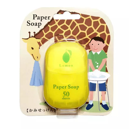 Portátil Descartável Sabão Caixa De Papel, Viagem Lavar A Mão, Banho Limpo, Scented Slice Sheets, Mini Papel Sabão, Fontes Do Banheiro, 50Pcs