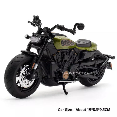 1:12 sportster modelo de brinquedo motocicletas liga diecast nijia ZX-6R motos som luz absorção choque pneus borracha crianças presente