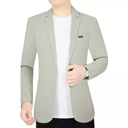 Blazers de negócios finos e respiráveis masculinos, casacos casuais, jaquetas de secagem rápida masculinas, alta qualidade, 4XL, verão, novo