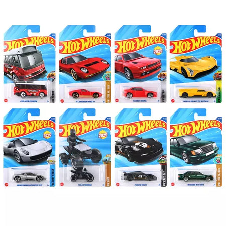 Hot Wheels 2025 Caso Escala 1:64 Modelo Carro Brinquedos Veículo Fundido, Venda Especial Genuína Novo Sem Abrir