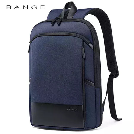 BANGE-Mochila Laptop impermeável para homens, bolsas de ombro leves escaláveis para homens, negócios e viagens, moda clássica, viagens e motociclista, 15,6";;VERDADEIRO;;"Blue,43 x 31 x 7 cm
