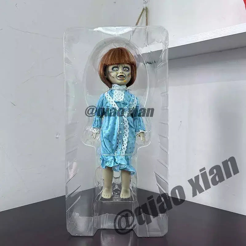 30cm mezco horror vivo morto bonecas figura o exorcista conjunta móvel figura pvc modelo dos desenhos animados figura brinquedo presentes de aniversário
