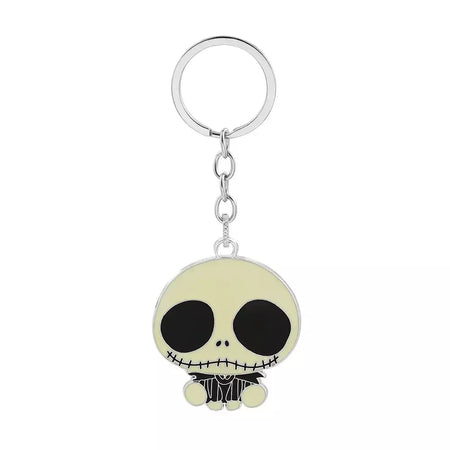 Disney o pesadelo antes do natal chaveiro filme figura jack skellington chaveiros masculino férias jóias acessórios