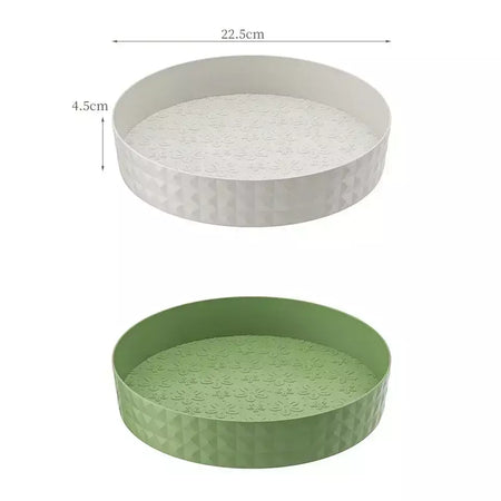 Rack de armazenamento de temperos rotativo 360, multifuncional, despensa, armário, plataforma giratória para cosméticos, acessórios de cozinha, bandeja organizadora
