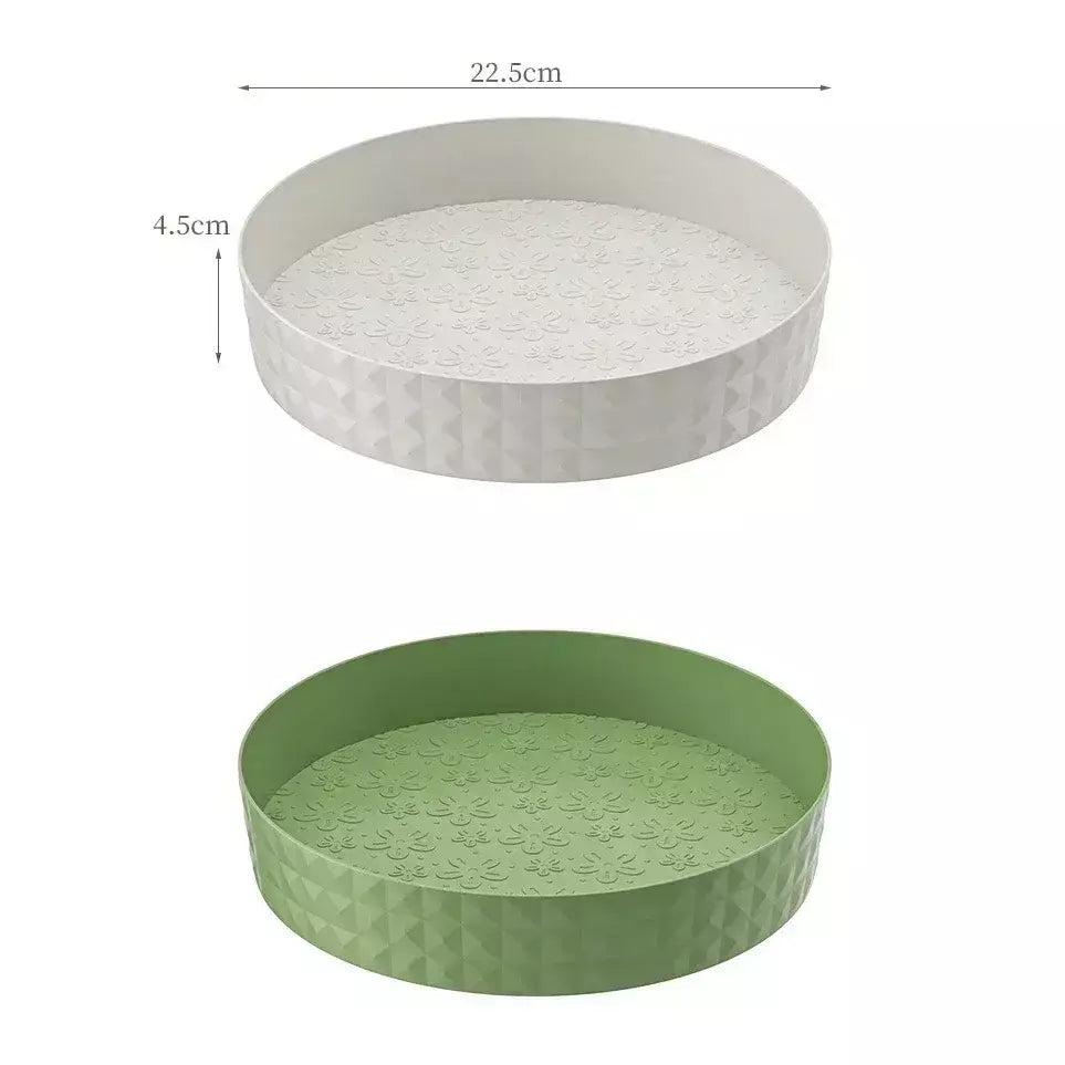 Rack de armazenamento de temperos rotativo 360, multifuncional, despensa, armário, plataforma giratória para cosméticos, acessórios de cozinha, bandeja organizadora
